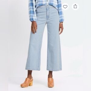 Studio Blue Jeans NWOT Mari Rigid High Rise Crop 32